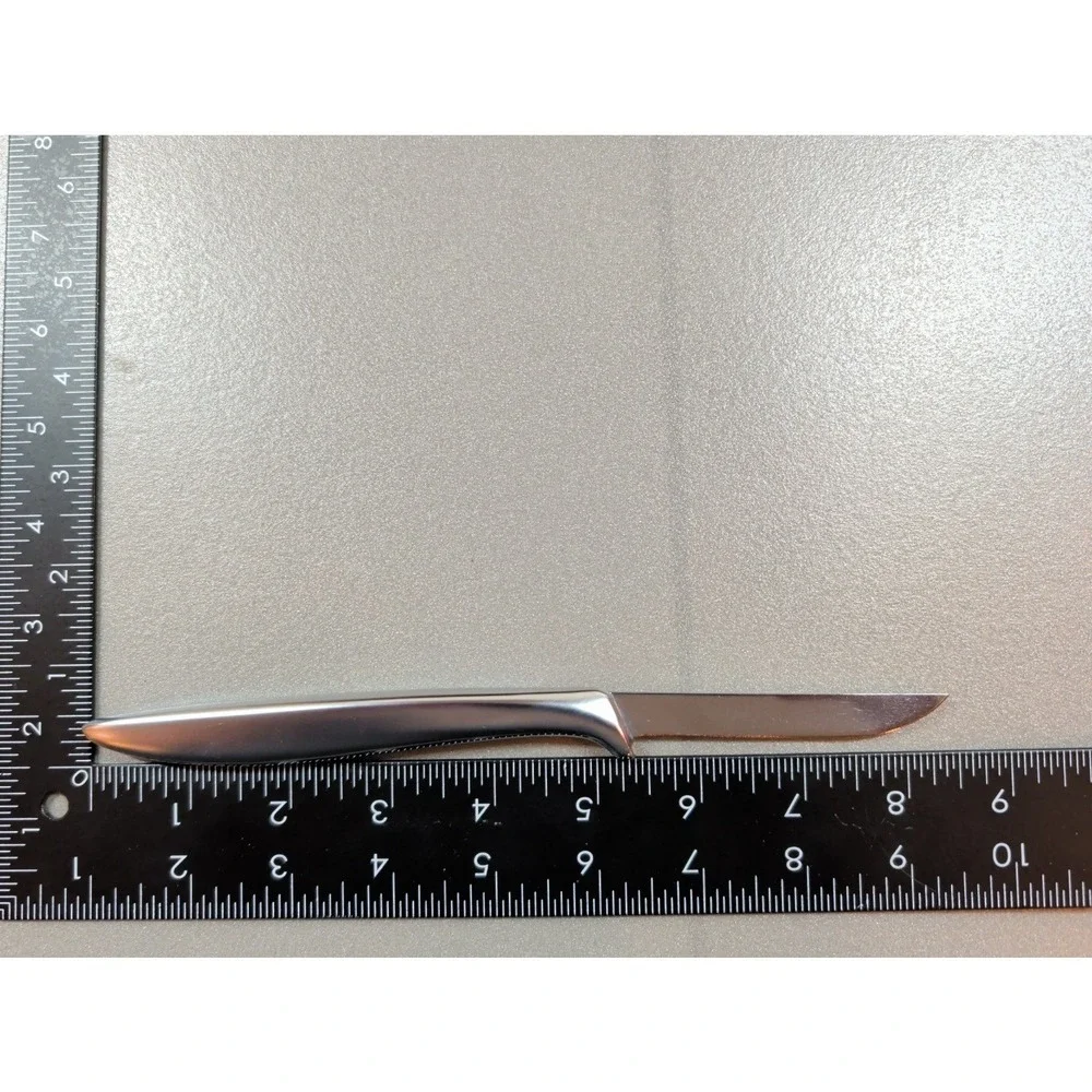 Vintage Gerber Miming Steak Knife Set of 6 in Solid Walnut Case Legendary Blades